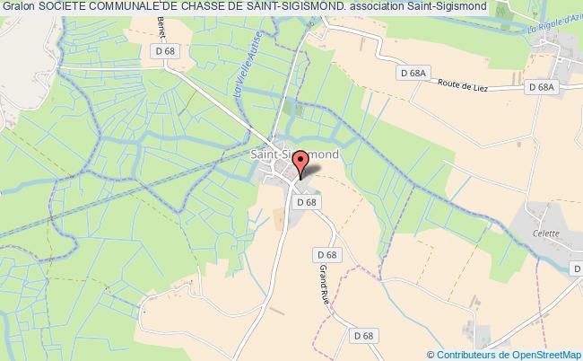 plan association Societe Communale De Chasse De Saint-sigismond. Saint-Sigismond