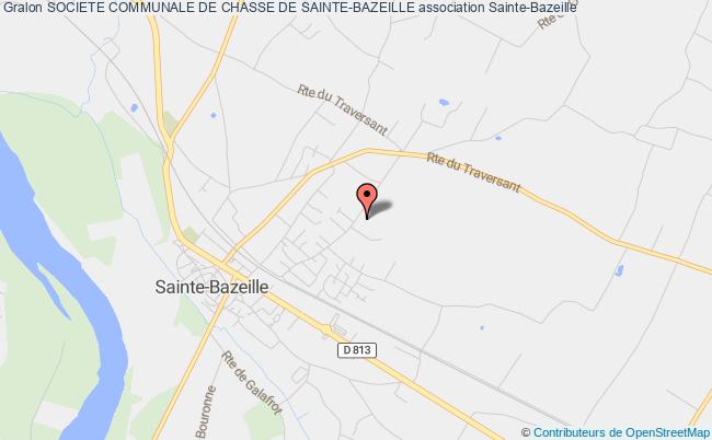 plan association Societe Communale De Chasse De Sainte-bazeille Sainte-Bazeille