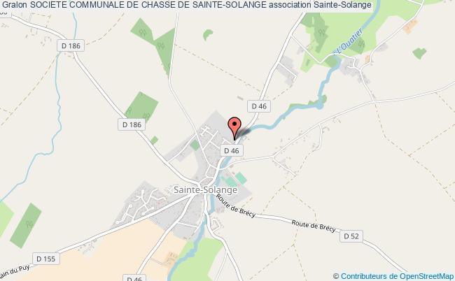plan association Societe Communale De Chasse De Sainte-solange Sainte-Solange