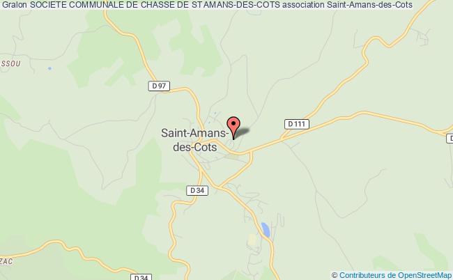 SOCIETE COMMUNALE DE CHASSE DE ST AMANS-DES-COTS