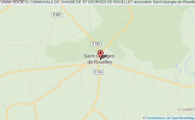 plan association Societe Communale De Chasse De St Georges De Rouelley Saint-Georges-de-Rouelley