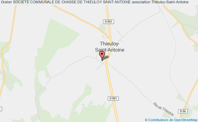 plan association Societe Communale De Chasse De Thieuloy Saint Antoine Thieuloy-Saint-Antoine