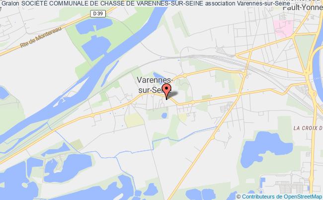 plan association SociÉtÉ Communale De Chasse De Varennes-sur-seine Varennes-sur-Seine