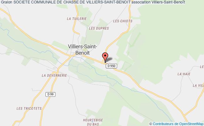 plan association Societe Communale De Chasse De Villiers-saint-benoit Villiers-Saint-Benoît