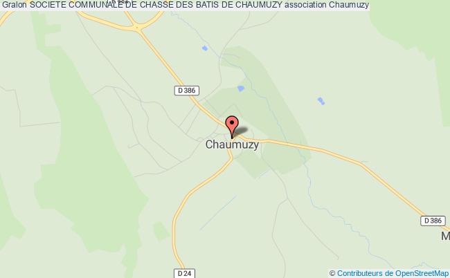 SOCIETE COMMUNALE DE CHASSE DES BATIS DE CHAUMUZY