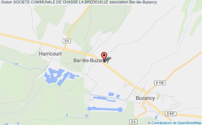 plan association Societe Communale De Chasse La Bredouille Bar-lès-Buzancy