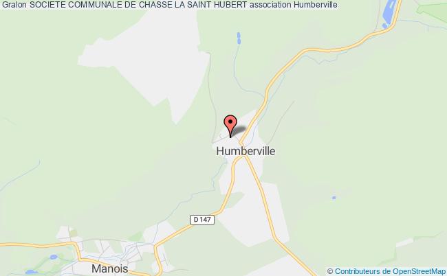 plan association Societe Communale De Chasse La Saint Hubert Humberville