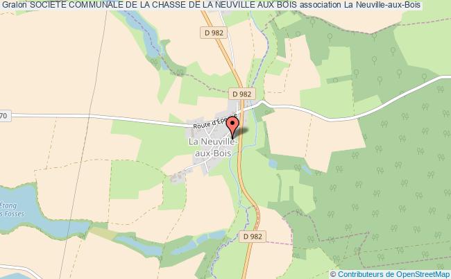 plan association Societe Communale De La Chasse De La Neuville Aux Bois La    Neuville-aux-Bois