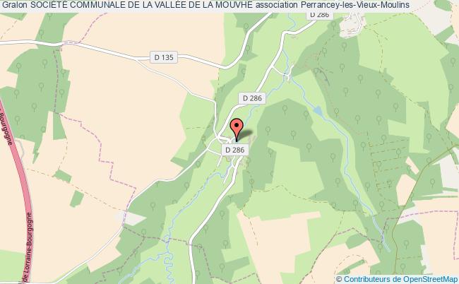 plan association SociÉtÉ Communale De La VallÉe De La Mouvhe Perrancey-les-Vieux-Moulins