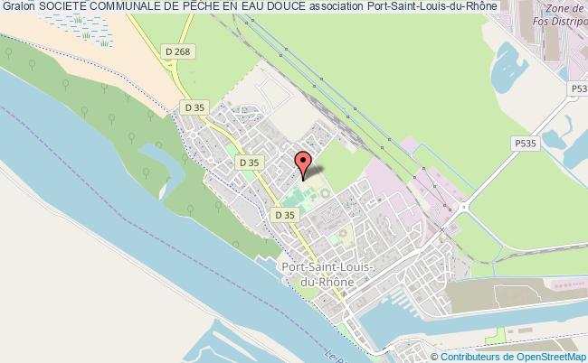 plan association Societe Communale De PÊche En Eau Douce Port-Saint-Louis-du-Rhône