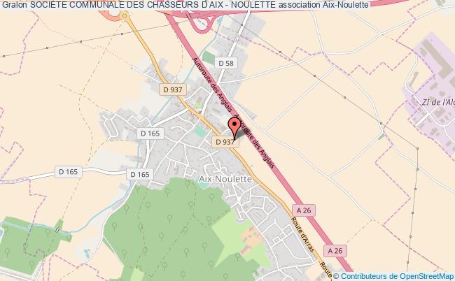 plan association Societe Communale Des Chasseurs D Aix - Noulette Aix-Noulette