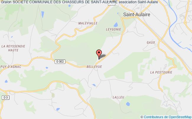 plan association Societe Communale Des Chasseurs De Saint-aulaire Saint-Aulaire