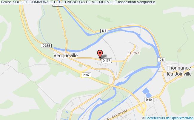 plan association Societe Communale Des Chasseurs De Vecqueville Vecqueville