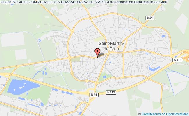 plan association Societe Communale Des Chasseurs Saint Martinois Saint-Martin-de-Crau