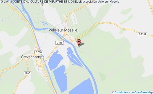 plan association Societe D'aviculture De Meurthe-et-moselle Velle-sur-Moselle