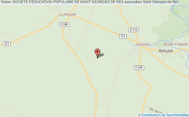 plan association Societe D'education Populaire De Saint Georges De Rex Saint-Georges-de-Rex