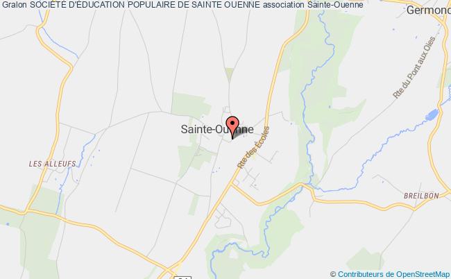 plan association SociÉtÉ D'Éducation Populaire De Sainte Ouenne Sainte-Ouenne