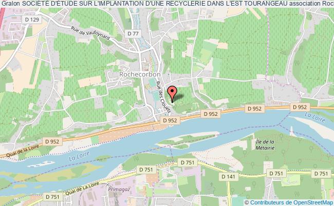 plan association SociÉtÉ D'Étude Sur L'implantation D'une Recyclerie Dans L'est Tourangeau Rochecorbon