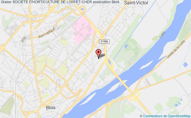 plan association Societe D'horticulture De Loir-et-cher Blois