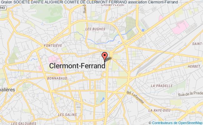 SOCIÉTÉ DANTE ALIGHIERI COMITE DE CLERMONT FERRAND