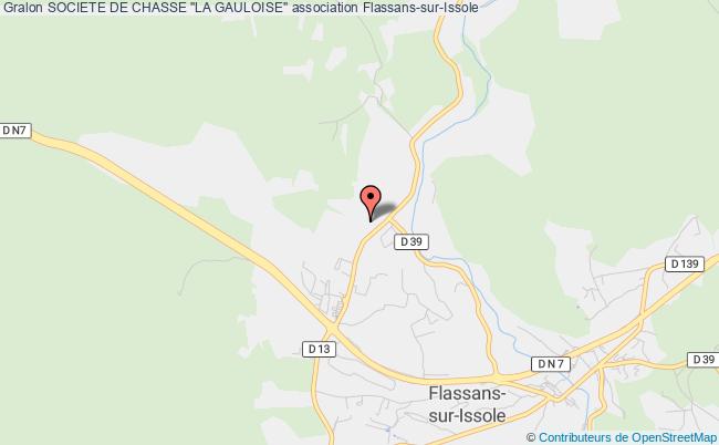plan association Societe De Chasse "la Gauloise" Flassans-sur-Issole
