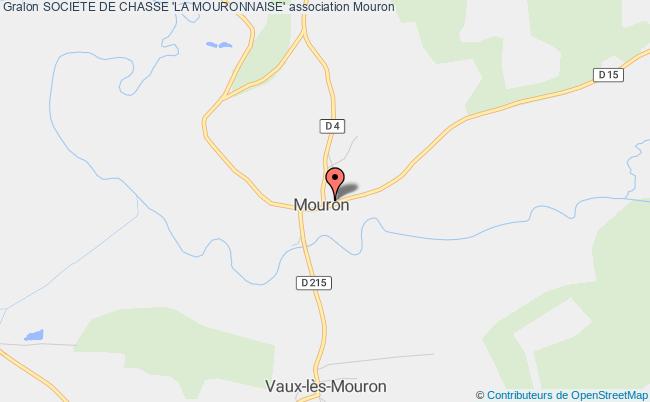 plan association Societe De Chasse 'la Mouronnaise' Mouron