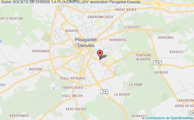 plan association Societe De Chasse 'la Plougastellen' Plougastel-Daoulas