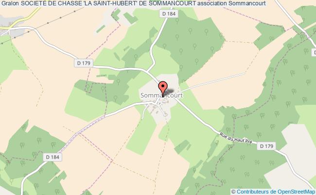 plan association Societe De Chasse 'la Saint-hubert' De Sommancourt Sommancourt