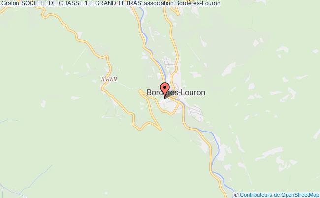 plan association Societe De Chasse 'le Grand Tetras' Bordères-Louron
