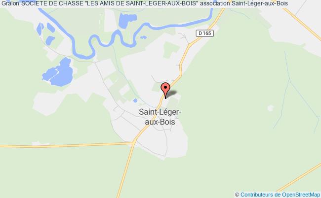 plan association Societe De Chasse "les Amis De Saint-leger-aux-bois" Saint-Léger-aux-Bois