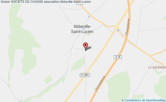 plan association Societe De Chasse Abbeville-Saint-Lucien