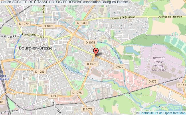 plan association Societe De Chasse Bourg Peronnas Bourg-en-Bresse
