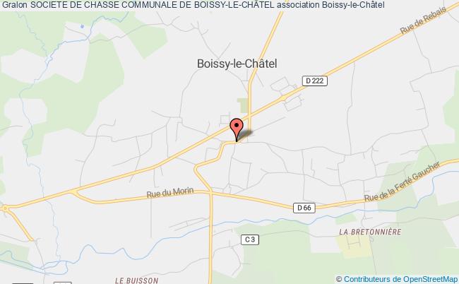 plan association Societe De Chasse Communale De Boissy-le-chÂtel Boissy-le-Châtel