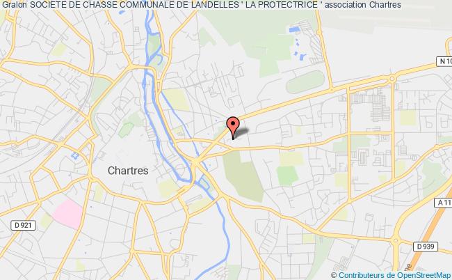 plan association Societe De Chasse Communale De Landelles ' La Protectrice ' Chartres