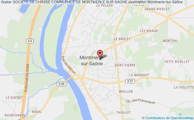plan association Societe De Chasse Communale De Montmerle Sur Saone Montmerle-sur-Saône