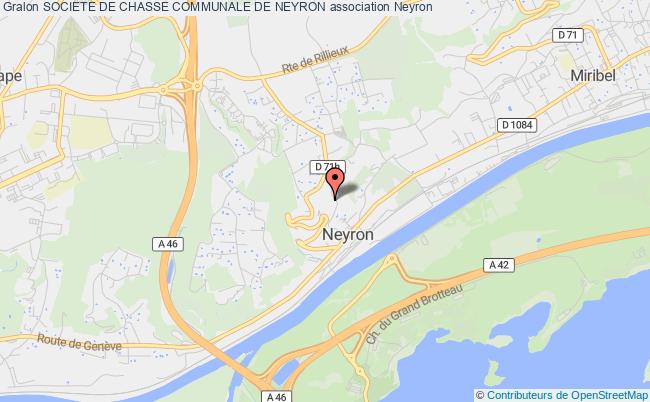 plan association Societe De Chasse Communale De Neyron Neyron