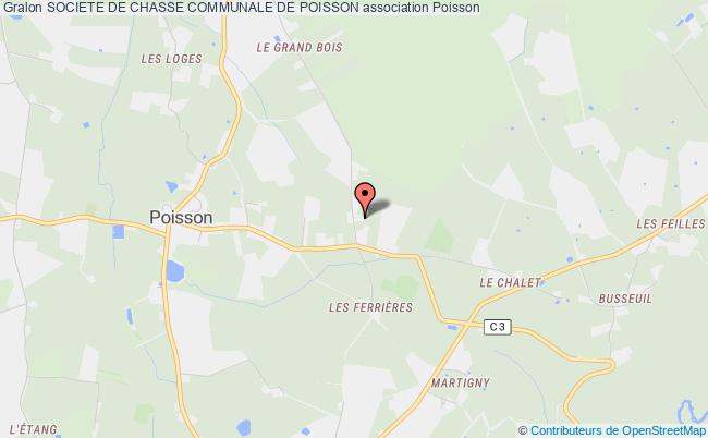 plan association Societe De Chasse Communale De Poisson Poisson