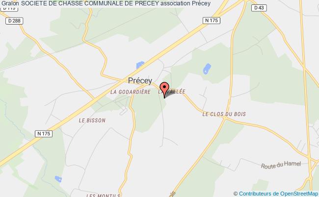 plan association Societe De Chasse Communale De Precey Précey