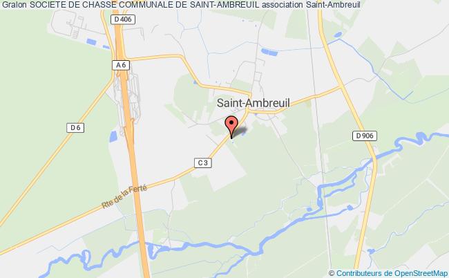 plan association Societe De Chasse Communale De Saint-ambreuil Saint-Ambreuil