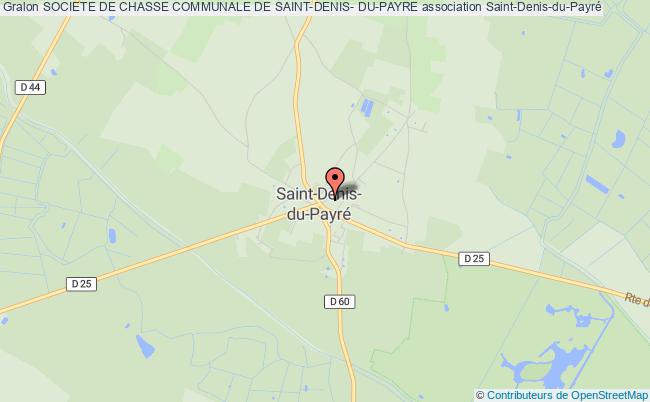 plan association Societe De Chasse Communale De Saint-denis- Du-payre Saint-Denis-du-Payré