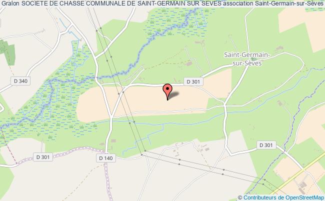 plan association Societe De Chasse Communale De Saint-germain Sur Seves Saint-Germain-sur-Sèves
