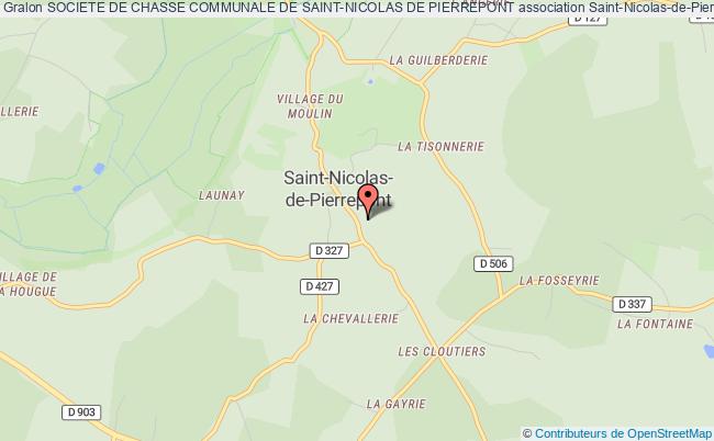 plan association Societe De Chasse Communale De Saint-nicolas De Pierrepont Saint-Nicolas-de-Pierrepont
