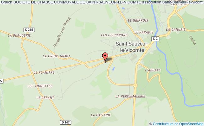 plan association Societe De Chasse Communale De Saint-sauveur-le-vicomte Saint-Sauveur-le-Vicomte