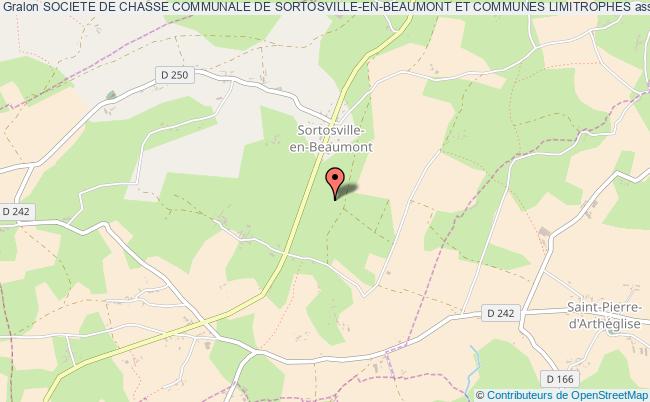plan association Societe De Chasse Communale De Sortosville-en-beaumont Et Communes Limitrophes Sortosville-en-Beaumont