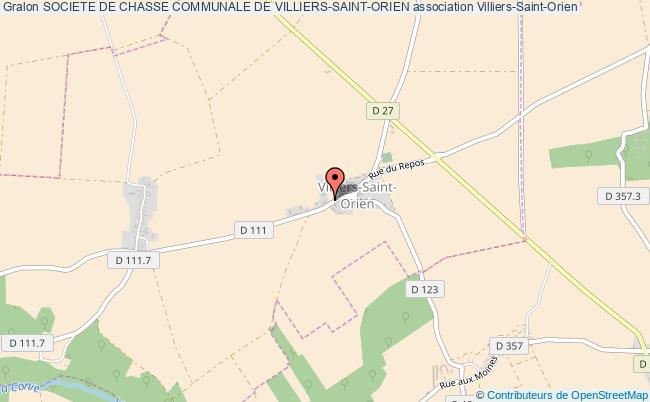 plan association Societe De Chasse Communale De Villiers-saint-orien Villiers-Saint-Orien