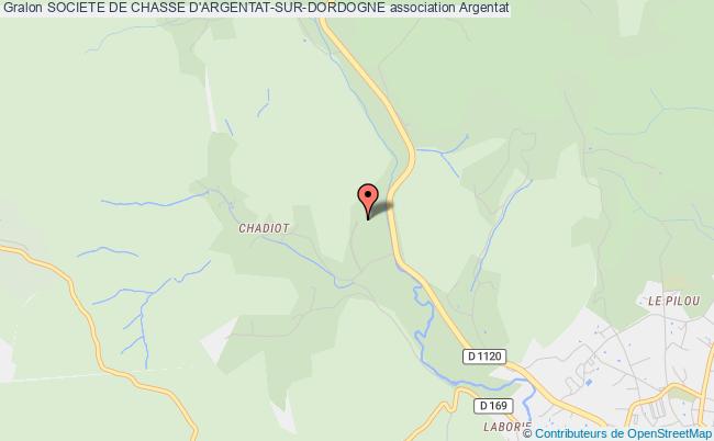 plan association Societe De Chasse D'argentat-sur-dordogne Argentat-sur-Dordogne