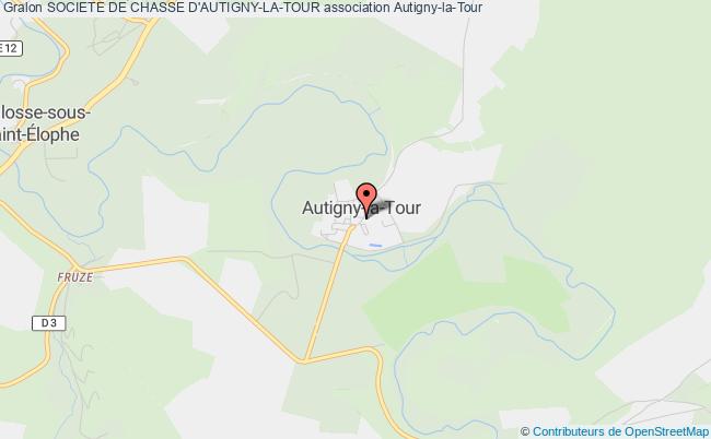 plan association Societe De Chasse D'autigny-la-tour Autigny-la-Tour