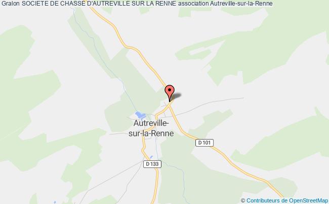 plan association Societe De Chasse D'autreville Sur La Renne Autreville-sur-la-Renne