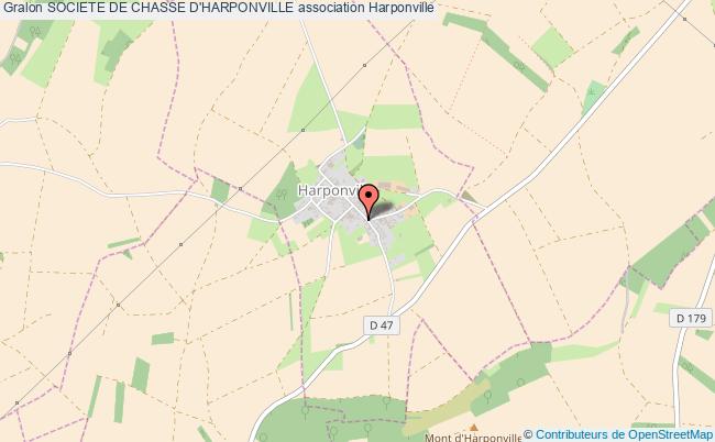 plan association Societe De Chasse D'harponville Harponville