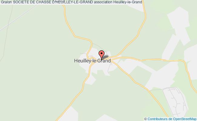 plan association Societe De Chasse D'heuilley-le-grand Heuilley-le-Grand